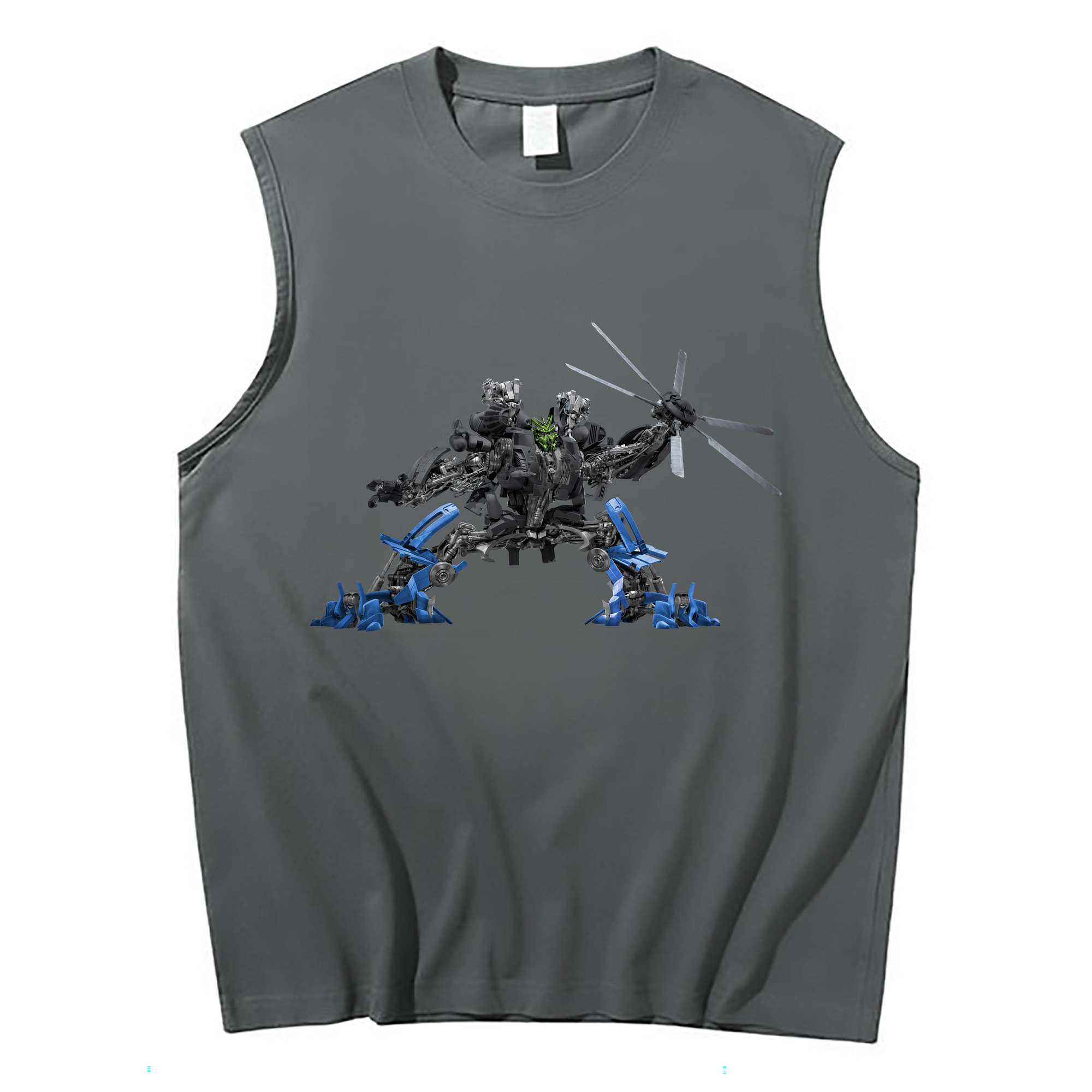 （画像用） Transformers トランスフォーマー コットン100％タンクトップ（フロントプリント）